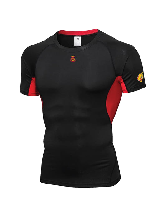 Ferris State Bulldogs Short Sleeve Compression Shirt