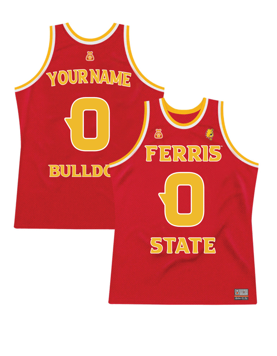 Ferris State Bulldogs Basketball Jersey