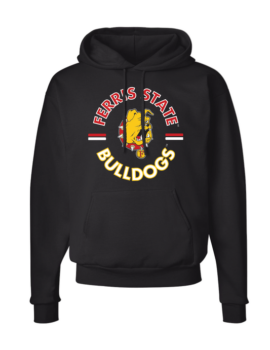 Ferris State Bulldogs Hooded Pullover