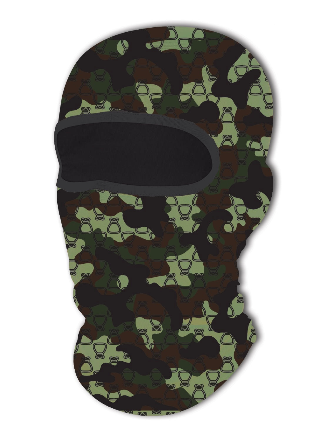 Camo Frequency Moneybags Balaclava Mask