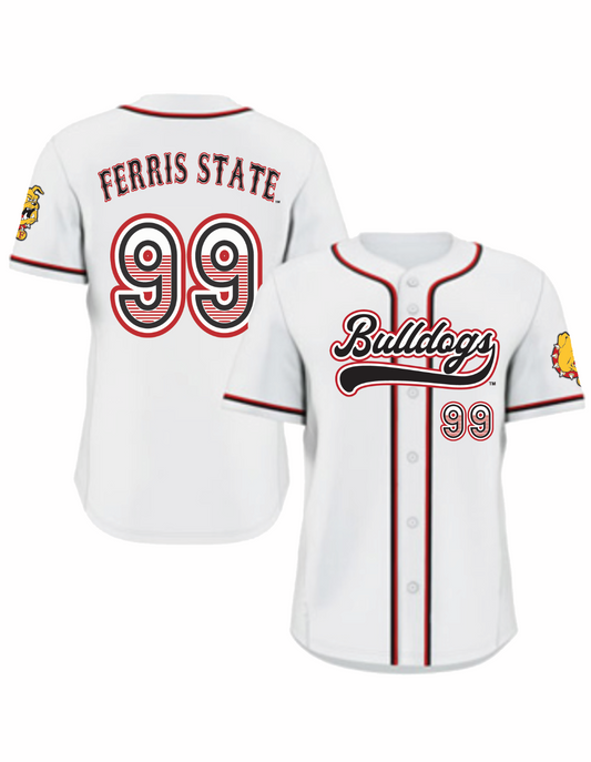 Ferris State Bulldogs Baseball Jersey