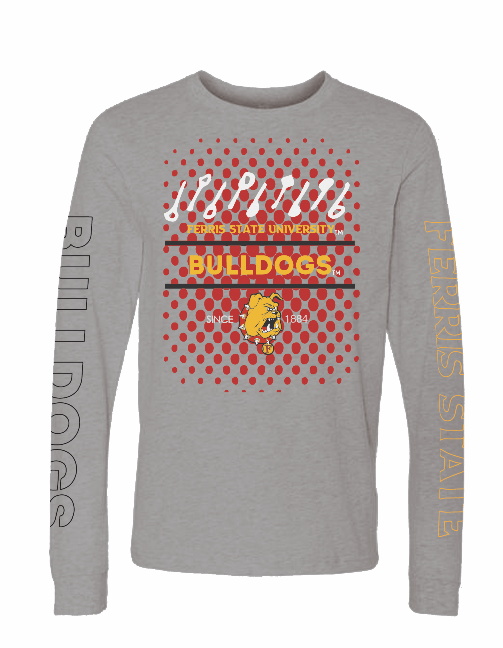 Ferris State Bulldogs Long Sleeve Shirt