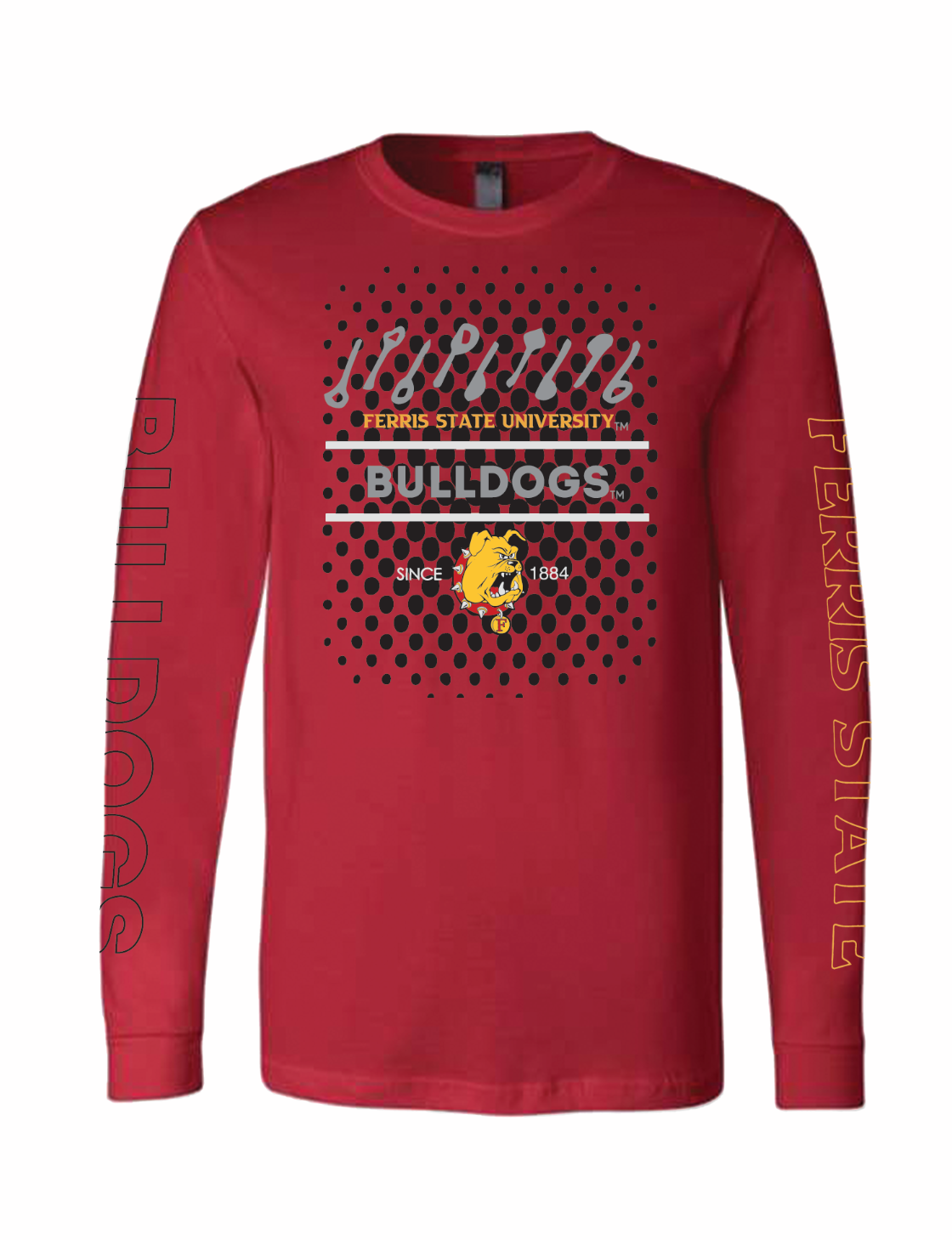 Ferris State Bulldogs Long Sleeve Shirt